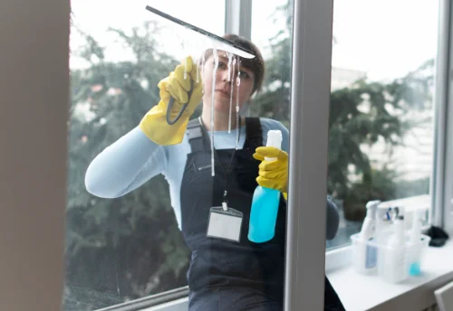 Nettoyage de vitres intérieures et extérieures à Crest